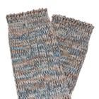 Anonymous Ism 5 Colour Mix Crew Sock in Beige