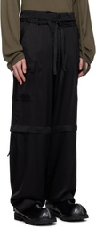 Ottolinger Black Baggy Cargo Pants