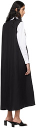 Studio Nicholson Black Beck Maxi Dress