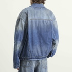 Acne Studios Men's Blue Trafalgar Denim Jacket in Mid Blue