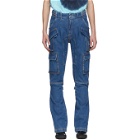 Ottolinger Blue ISKO Edition Cargo Jeans
