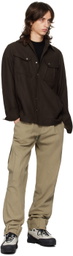 HYEIN SEO Beige Cotton Cargo Pants