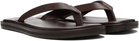 Studio Nicholson Brown Curren Flip-Flops