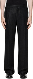 Diesel Black P-Stanley Paneled Trousers