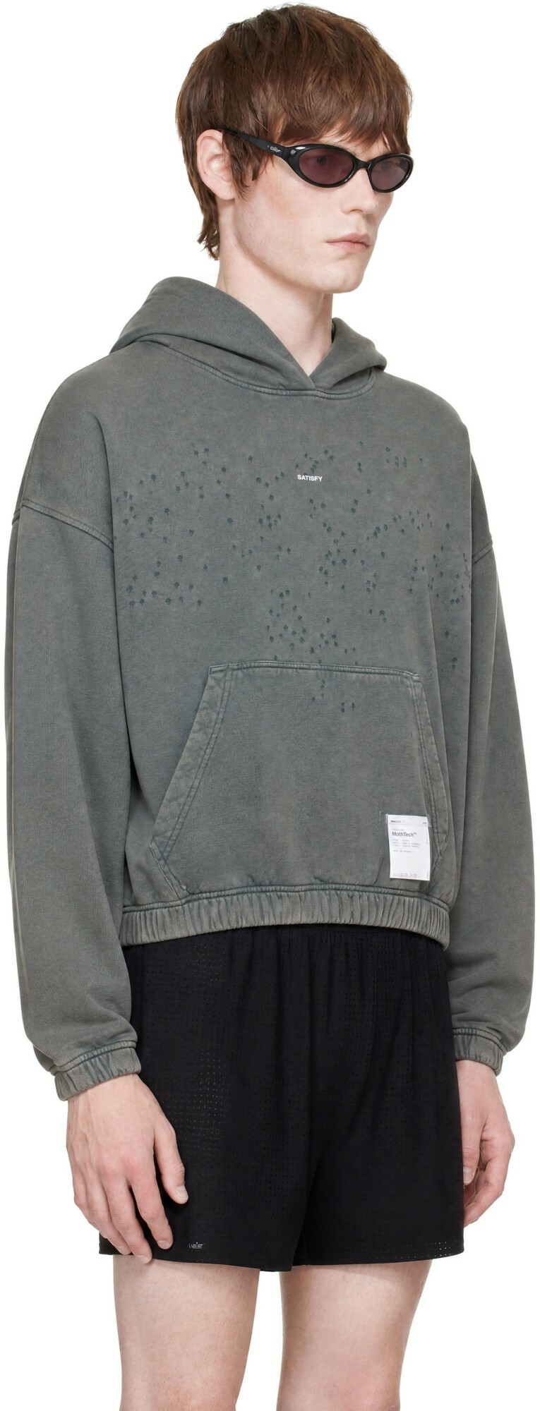 Satisfy Gray MothTech Hoodie