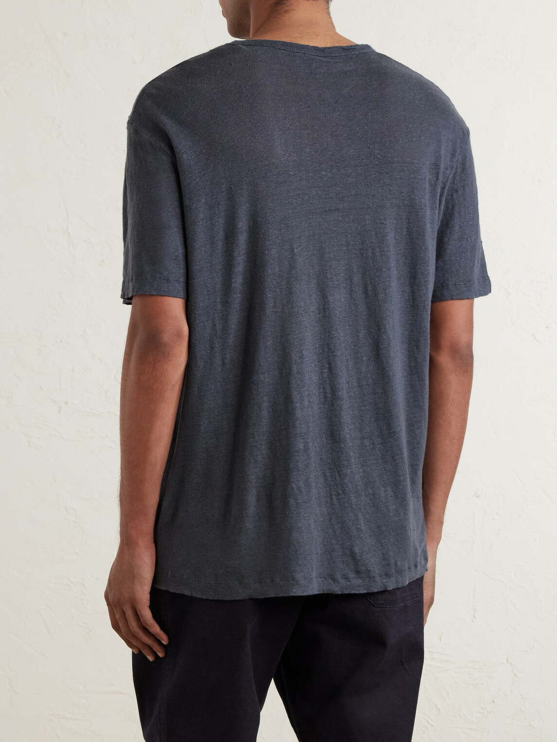 Hartford - Linen-Jersey T-Shirt - Gray