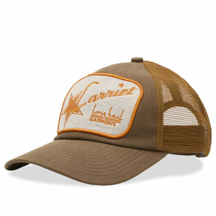 Photo: Larriet Men's Haul Trucker Cap in Brown 