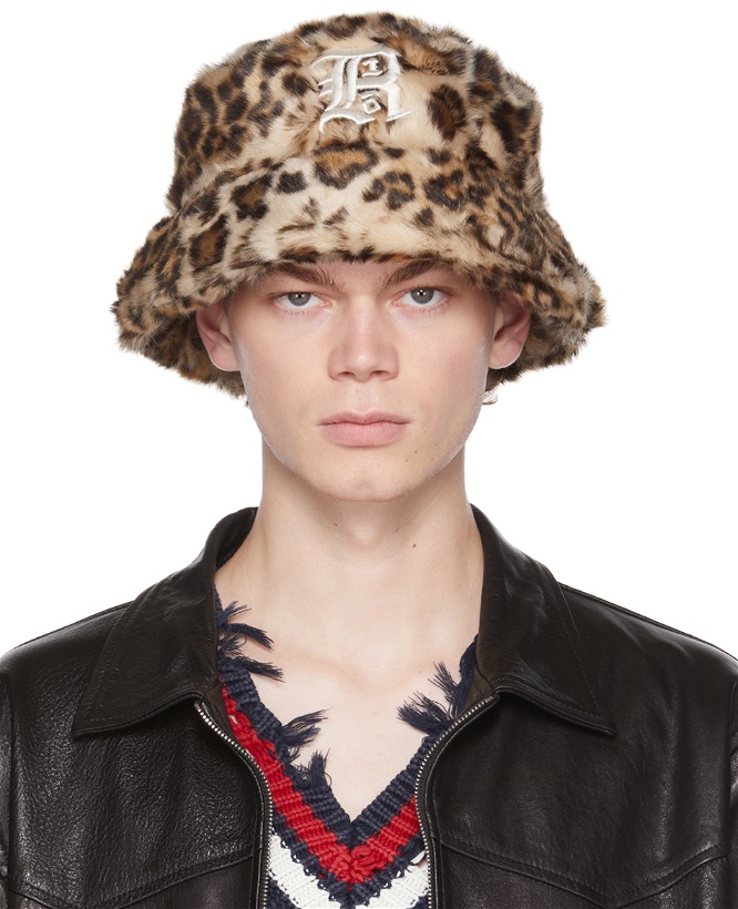 Photo: R13 Brown & Beige Fur Bucket Hat