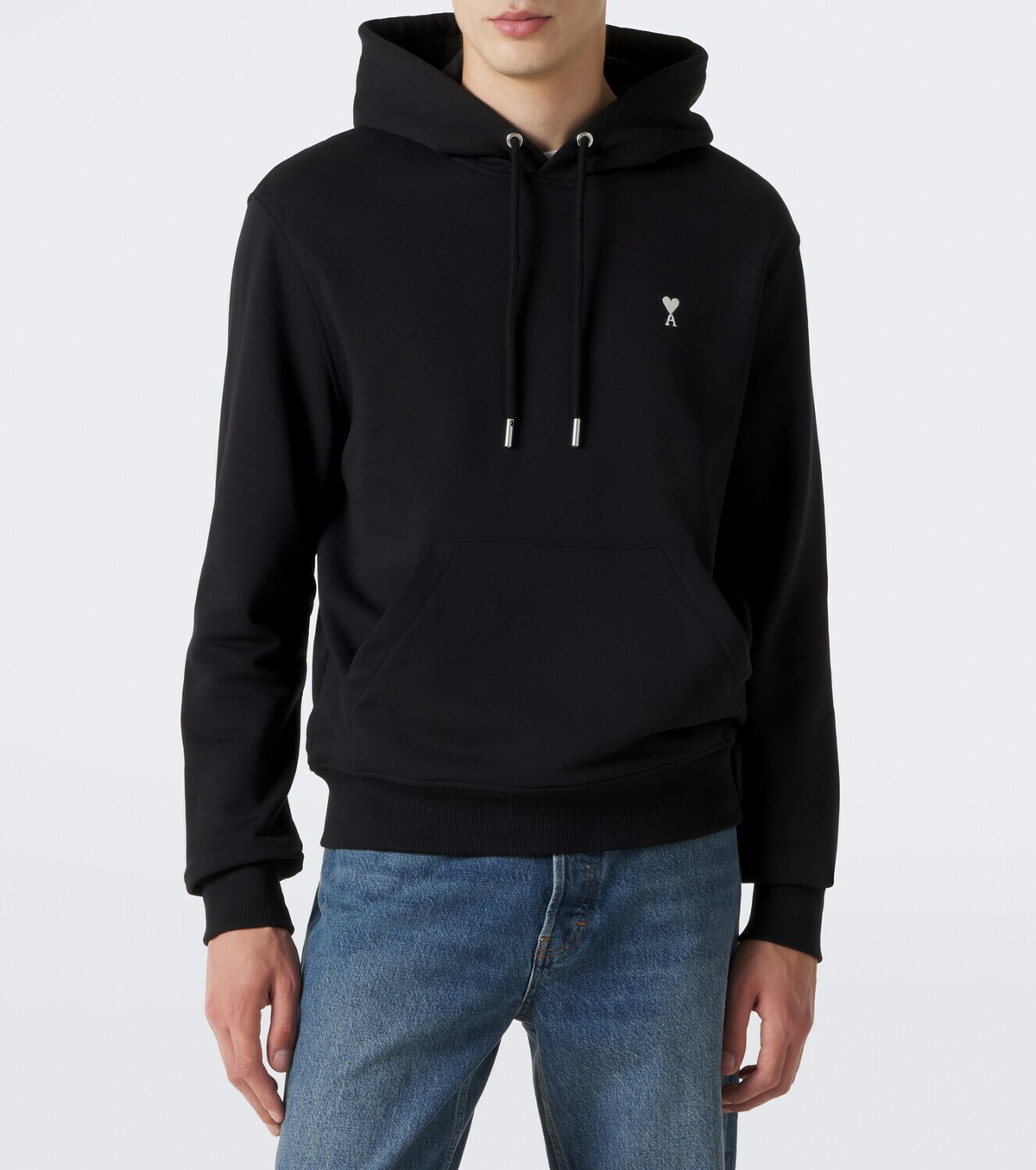 Ami Paris Ami de Cœur cotton jersey hoodie