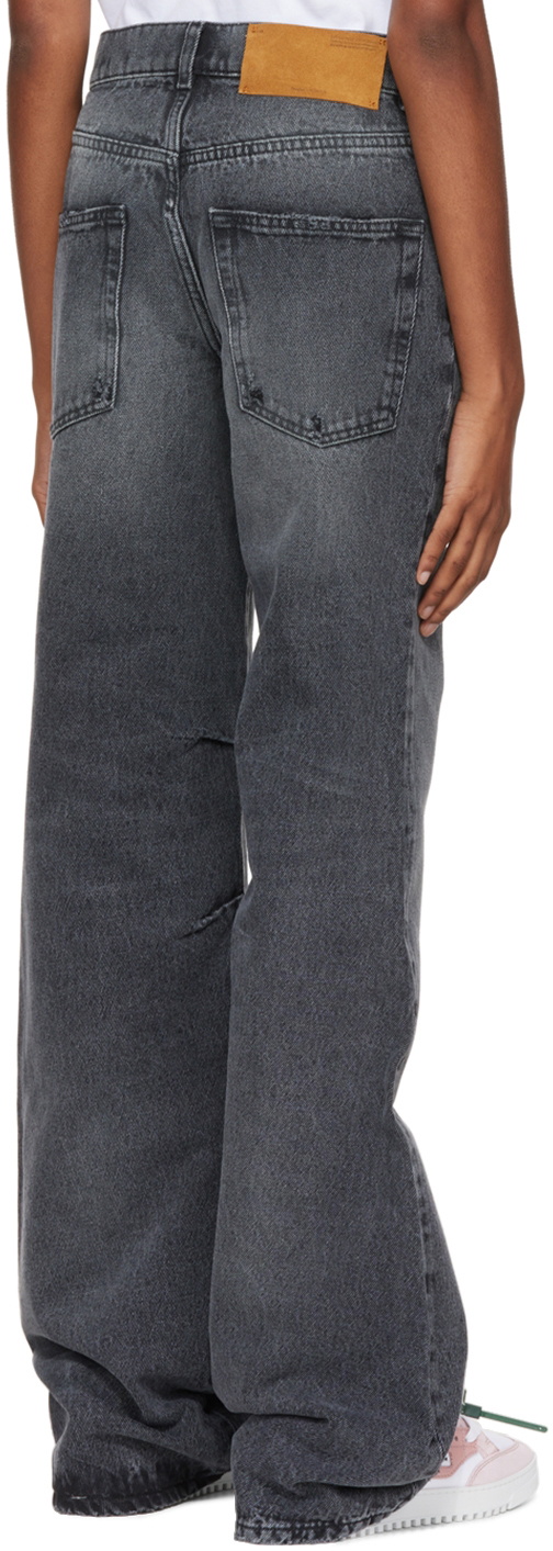 OffWhite Black Baby Baggy Jeans OffWhite