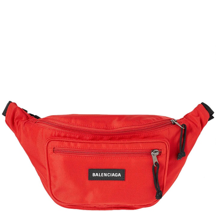 Photo: Balenciaga Nylon Box Logo Waist Bag