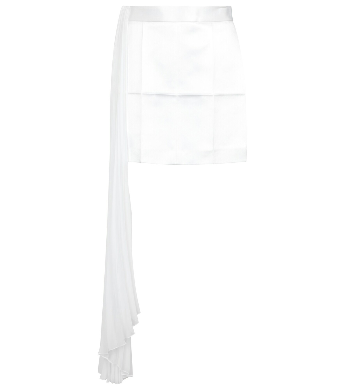 Peter Do - Pleated asymmetric miniskirt