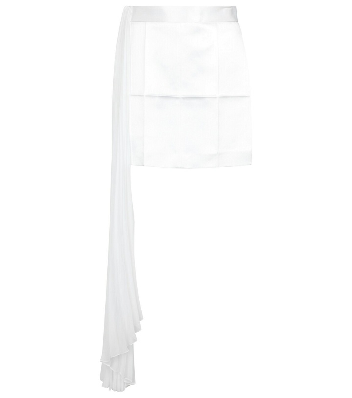 Photo: Peter Do - Pleated asymmetric miniskirt