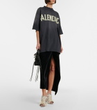 Balenciaga Stapler embellished leather-trimmed mules