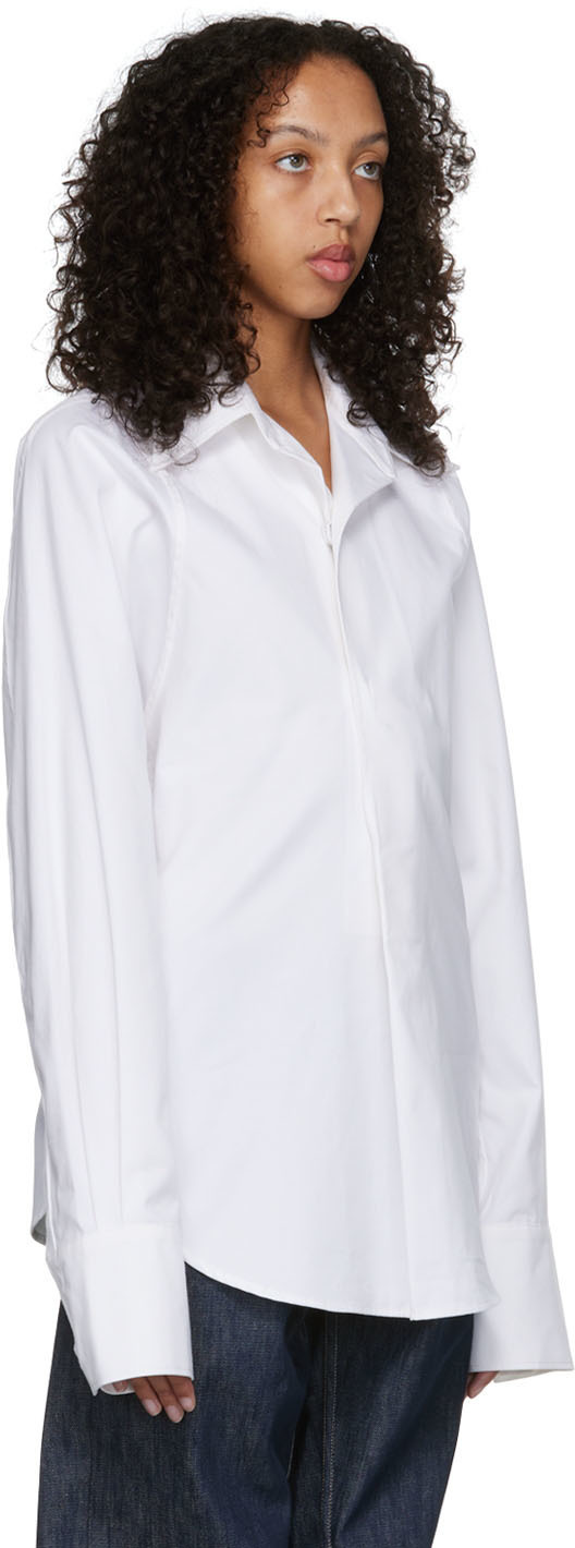 Bianca Saunders White Rowdy Shirt Bianca Saunders