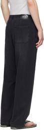 Solid Homme Navy Curved Jeans