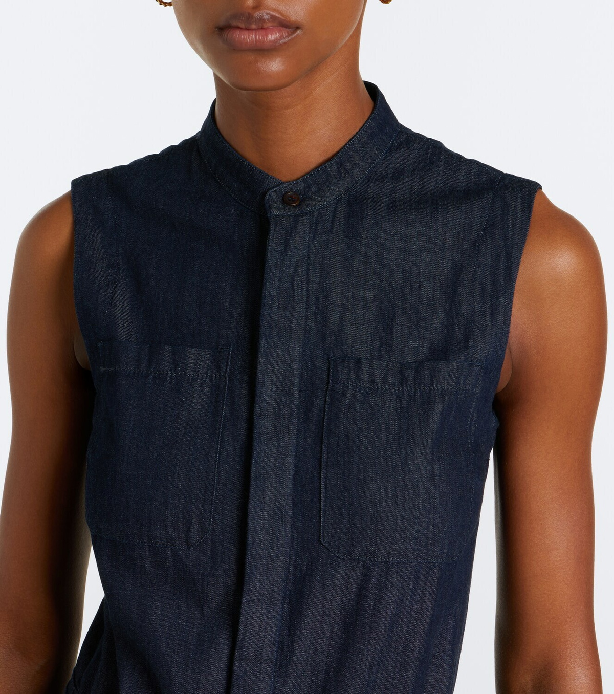 'S Max Mara Wide-leg denim jumpsuit