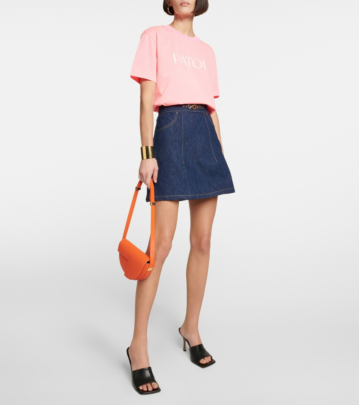 Patou Logo cotton jersey T-shirt