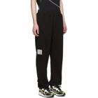 A-Cold-Wall* Black Restitch Tracksuit Lounge Pants
