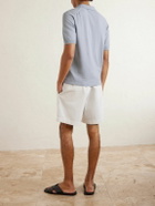 Eleventy - Cotton Polo Shirt - Blue