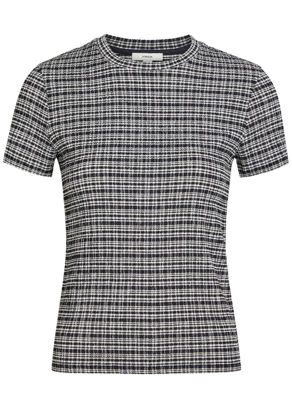 Photo: Vince Striped Shirred T-shirt Stripe