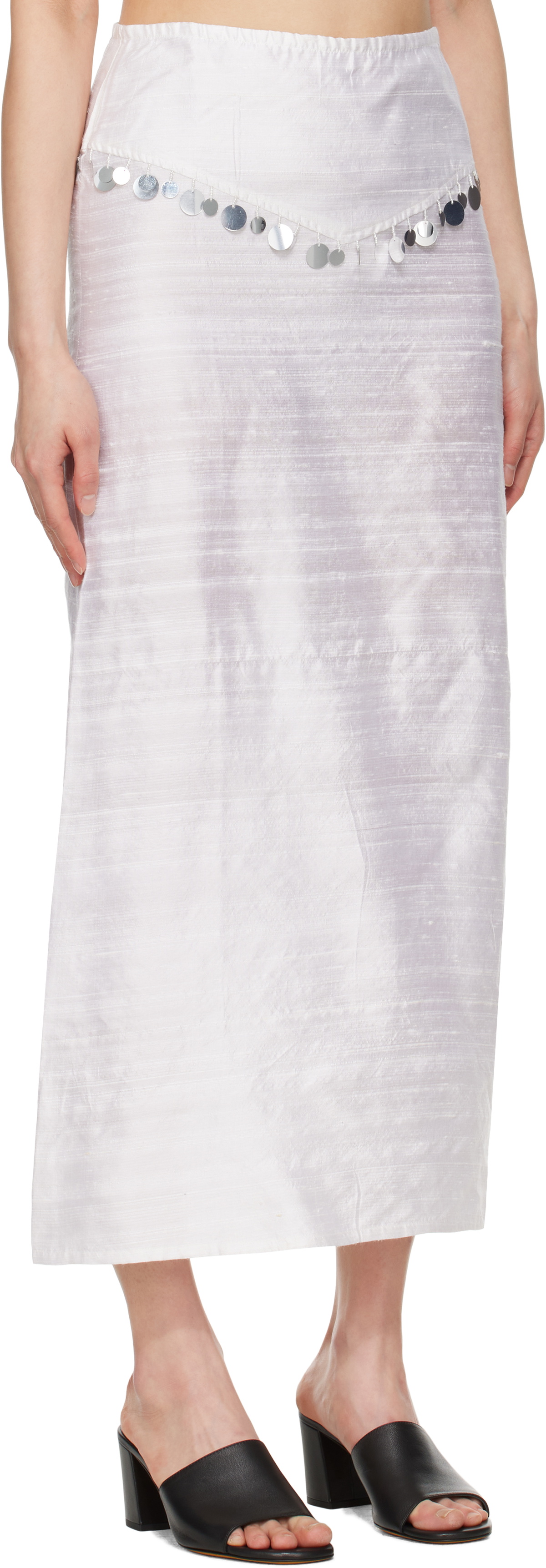 Gimaguas Off-White Diane Maxi Skirt