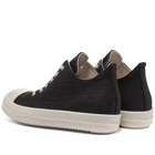 Rick Owens DRKSHDW Coated Canvas Low Sneaker