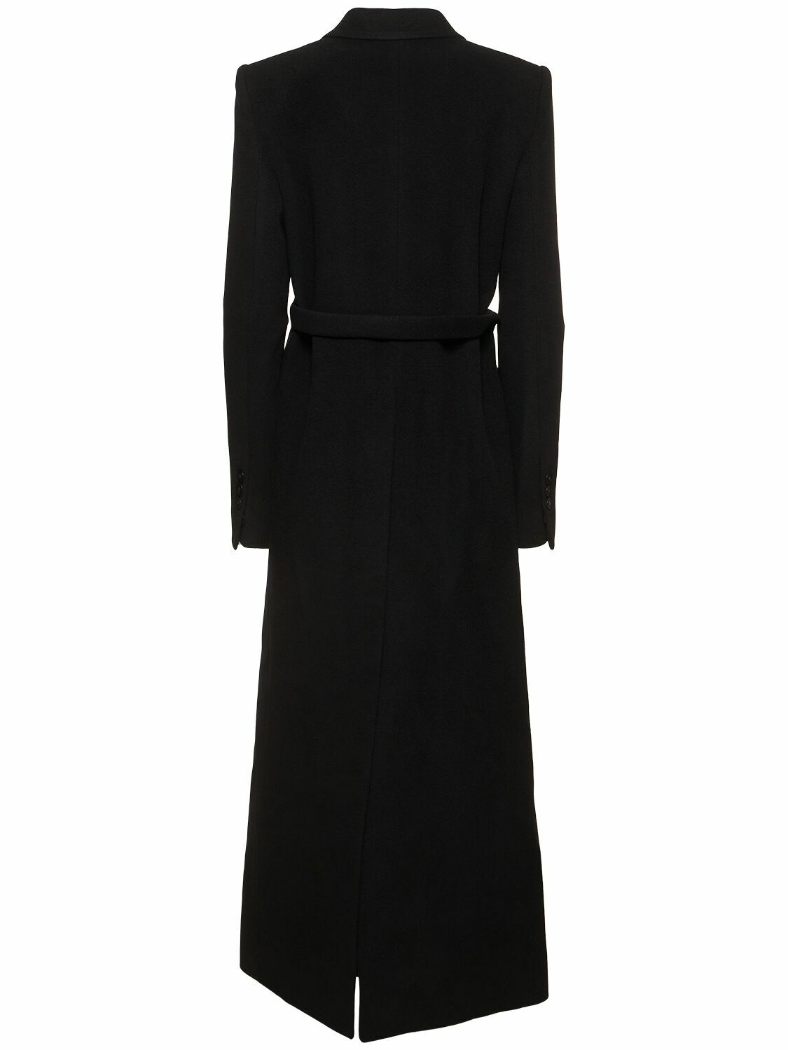 ANN DEMEULEMEESTER Eleni Wool Felt Long Coat Ann Demeulemeester