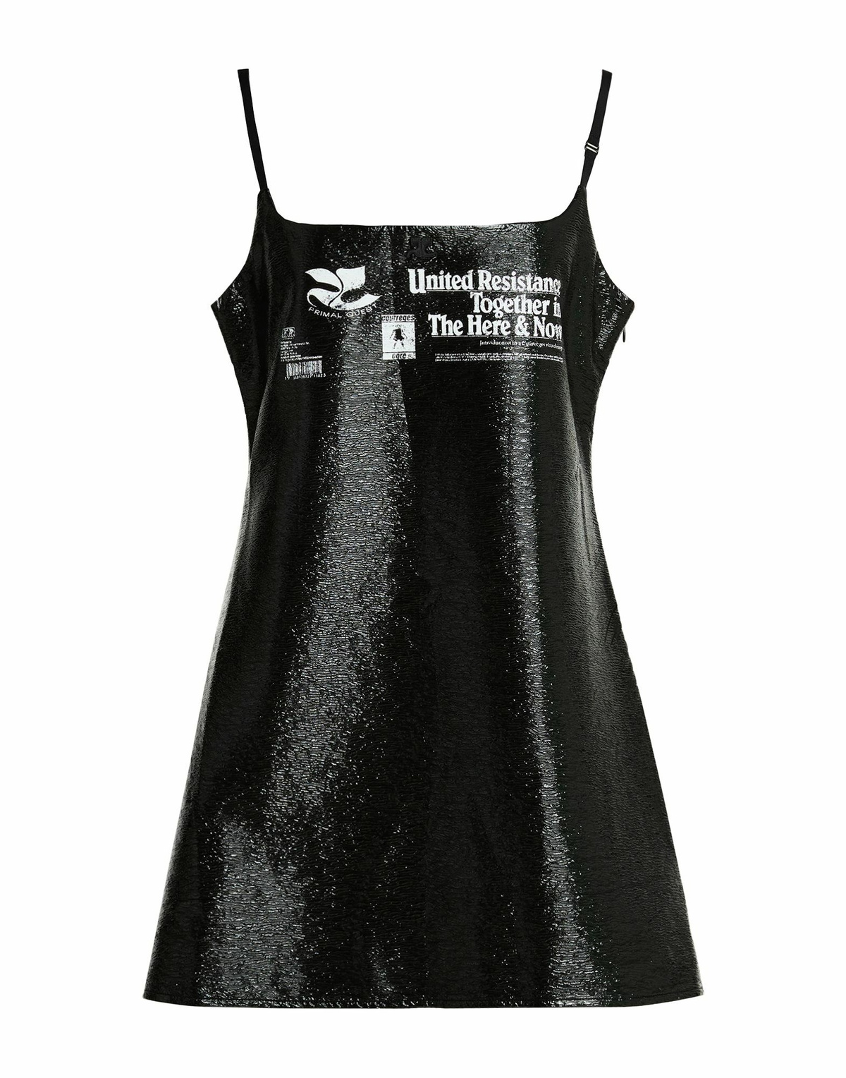 Courrèges Womens Mini dress in Black