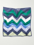 Missoni - Striped Cotton-Voile Pocket Square