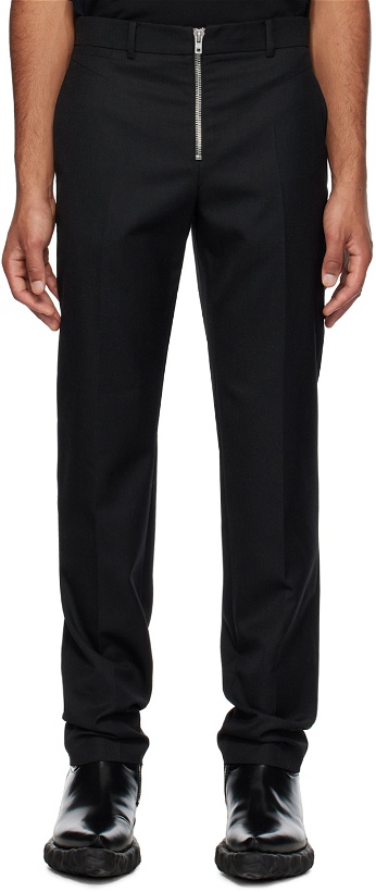 Photo: We11done Black Zip Trousers