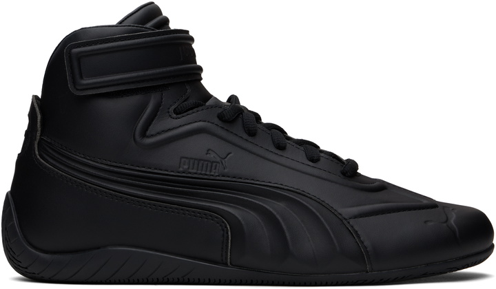 Photo: Juun.J Black PUMA Edition Speedcat Mid Sneakers