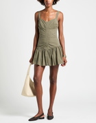 Peachy Den Womens Playsuit Military in Green