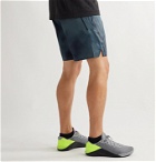 Adidas Sport - Printed Shell Shorts - Gray