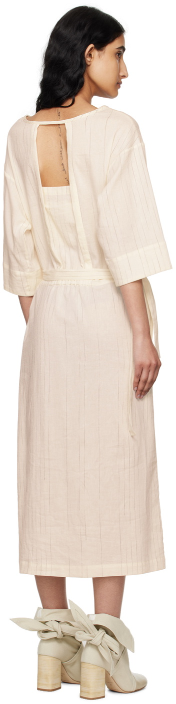 Toogood Off-White 'The Sieve Maker' Maxi Dress