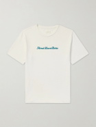 Aimé Leon Dore - Logo-Print Cotton-Jersey T-Shirt - Neutrals
