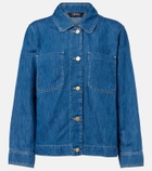 'S Max Mara Galante cotton and linen denim jacket