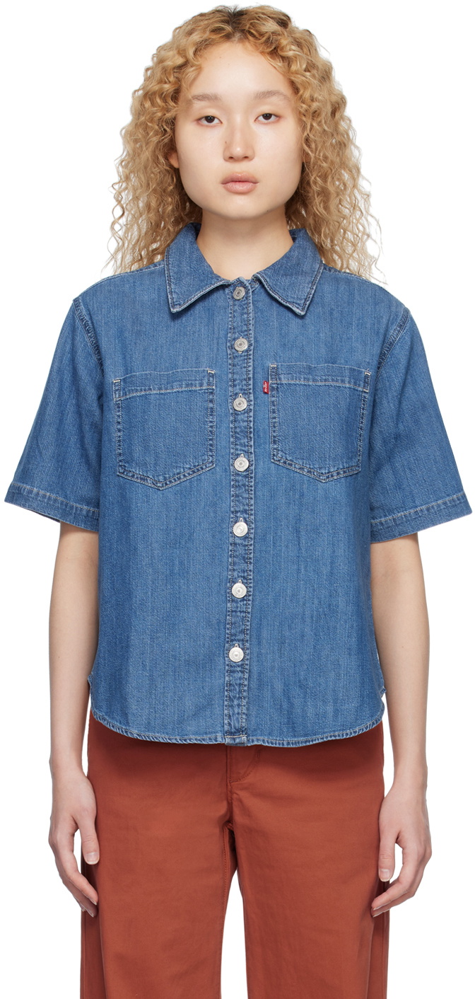 Levi's Blue Caden Denim Shirt
