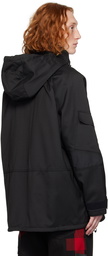 Comme des Garçons Homme Black Funnel Neck Jacket