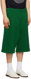 Meryll Rogge Green Drawstring Shorts