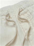 Altea - Samuel Linen Drawstring Shorts - White