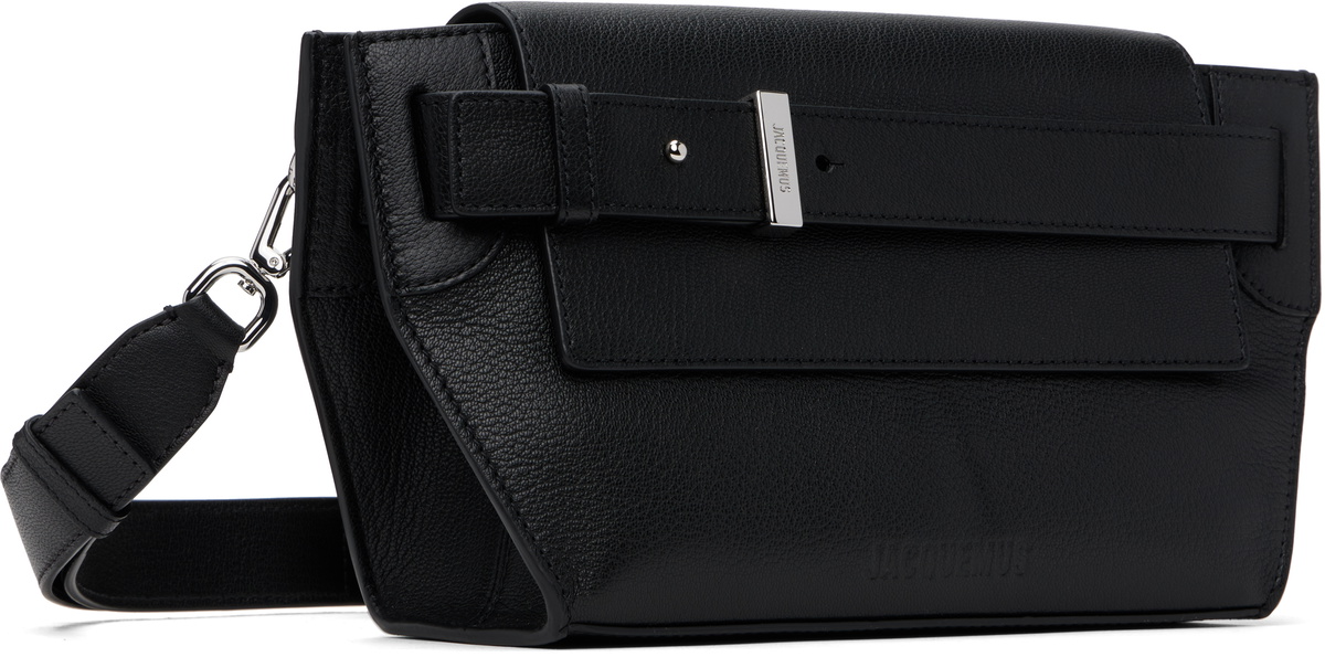 JACQUEMUS Black La Casa 'Le messenger Capri' Bag Jacquemus