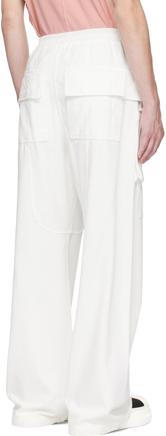 Rick Owens DRKSHDW Off-White Creatch Cargo Pants