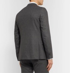 Paul Smith - Charcoal Slim-Fit Puppytooth Wool Suit Jacket - Gray