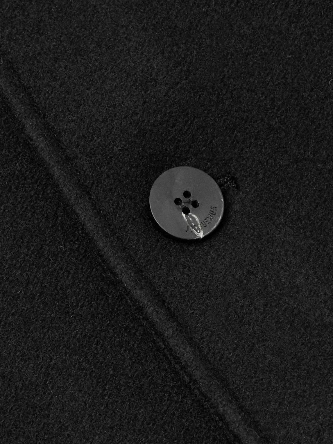 Jacquemus - Feltro Wool-Felt Bomber Jacket - Black