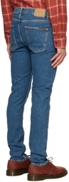 Nudie Jeans Blue Lean Dean Jeans