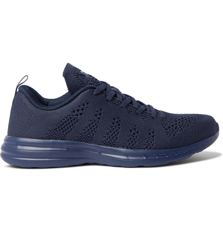 Photo: APL Athletic Propulsion Labs - TechLoom Pro Running Sneakers - Blue