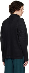 Homme Plissé Issey Miyake Black Polyester Shirt