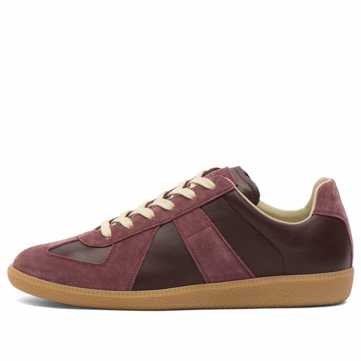 Photo: Maison Margiela Men's Replica Sneaker in Winetasting