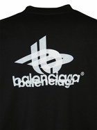 BALENCIAGA - Layered Sports Cotton Sweatshirt